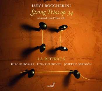 Album Luigi Boccherini: Streichtrios Op.34 Nr.1-6