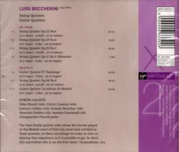 2CD Luigi Boccherini: String Quintets - Guitar Quintets 49946