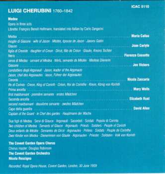 2CD Luigi Cherubini: Medea 284996