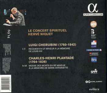 CD Luigi Cherubini: Requiems Pour Louis XVI & Marie-Antoinette 291257