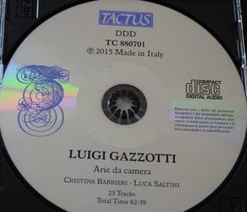 CD Luigi Gazzotti: Arie Da Camera 287415