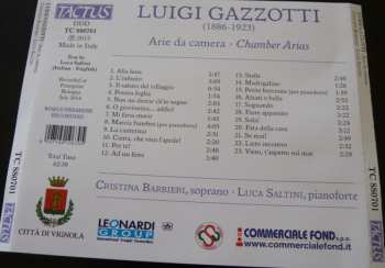 CD Luigi Gazzotti: Arie Da Camera 287415