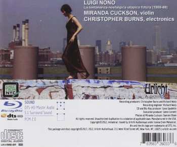 CD/Blu-ray Luigi Nono: La Lontananza Nostalgica Utopica Futura 510219