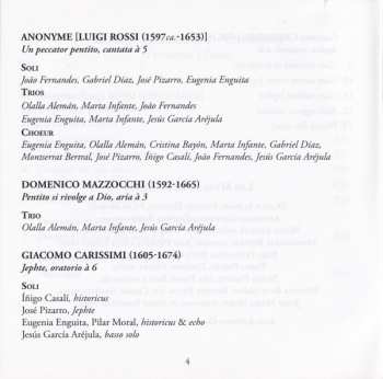 CD Luigi Rossi: Il Tormento E L'Estasi 329135