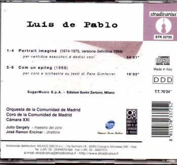 CD Orquesta De La Comunidad De Madrid: Portrait Imaginé - Com Un Epíleg
