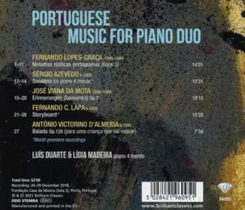CD Luís Duarte: Portuguese Music For Piano Duo 306480