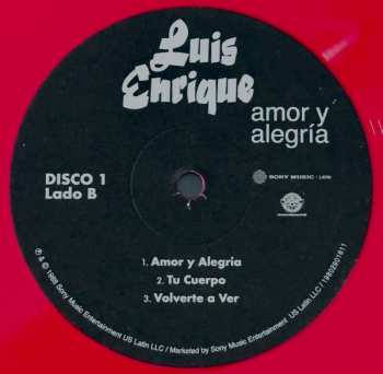LP Luis Enrique: Amor Y Alegria