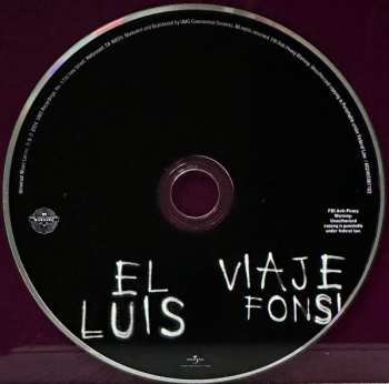 CD Luis Fonsi: El Viaje