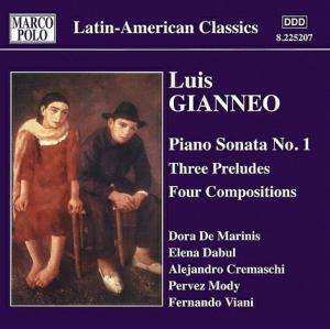 Album Luis Gianneo: Klavierwerke Vol.3