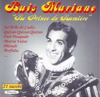 Album Luis Mariano: Le Prince De Lumière