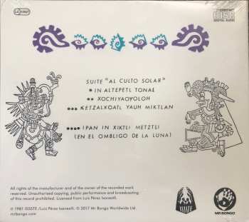 CD Luis Perez: Ipan In Xiktli Metzli, México Mágico Cósmico, En El Ombligo De La Luna. 462791
