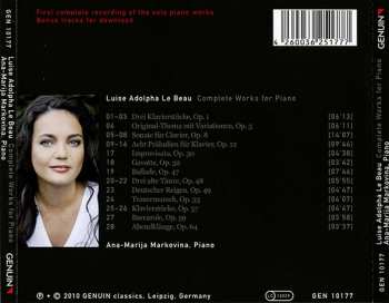 CD Luise Adolpha Le Beau: Complete Works For Piano 333292