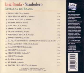 CD Luiz Bonfá: Sambolero: Guitarra Do Brasil 111942