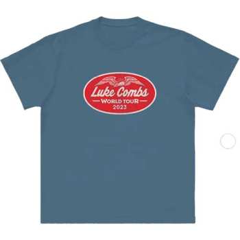 Merch Luke Combs: Luke Combs Unisex T-shirt: Tour '23 Wings (back Print & Ex-tour) (small) S
