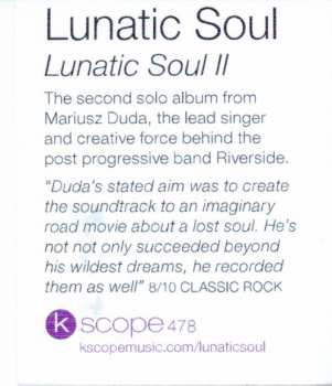 CD Lunatic Soul: Lunatic Soul DIGI 17261