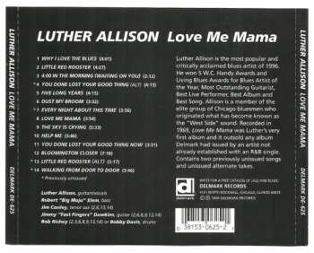 CD Luther Allison And The Blue Nebulae: Love Me Mama 116127