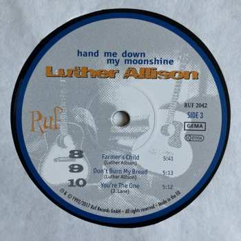 2LP Luther Allison: Hand Me Down My Moonshine 79316