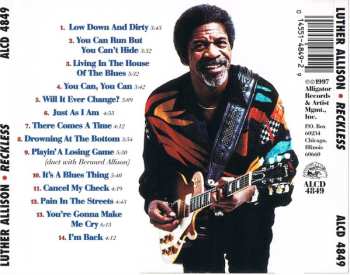 CD Luther Allison: Reckless