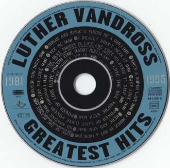 CD Luther Vandross: Greatest Hits 1981-1995