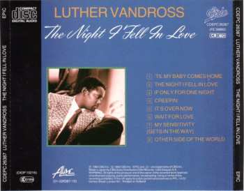 CD Luther Vandross: The Night I Fell In Love 529392