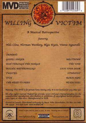 DVD Lydia Lunch: Willing Victim 302319