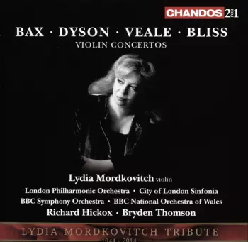 Bax • Dyson • Veale • Bliss: Violin Concertos 