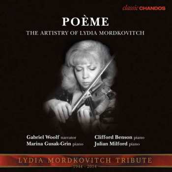 Album Lydia Mordkovitch: Poème