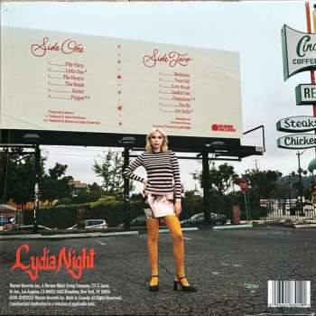 LP Lydia Night: Parody Of Pleasure CLR