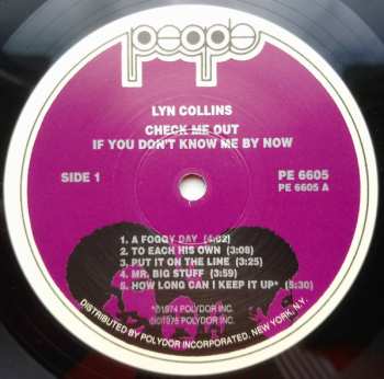 LP Lyn Collins: Check Me Out If You Don't Know Me By Now