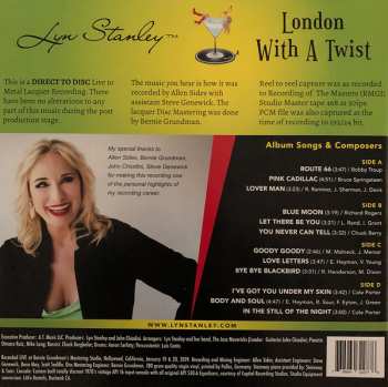 2LP Lyn Stanley: London With A Twist - Live At Bernie’s LTD | NUM 83989