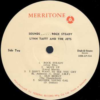 LP Lynn Taitt & The Jets: Sounds.... Rock Steady