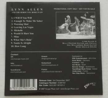 CD Lynn Allen: And The Horse You Rode In On 153227