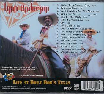 CD Lynn Anderson: Live At Billy Bob's Texas
