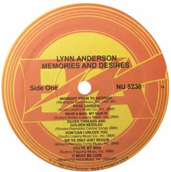 LP Lynn Anderson: The Best Of Lynn Anderson - Memories And Desires 408282