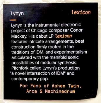 LP Lynyn: Lexicon CLR | LTD 474441