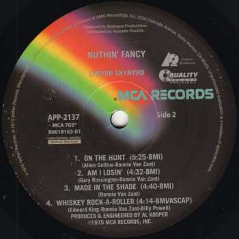 LP Lynyrd Skynyrd: Nuthin' Fancy 377846