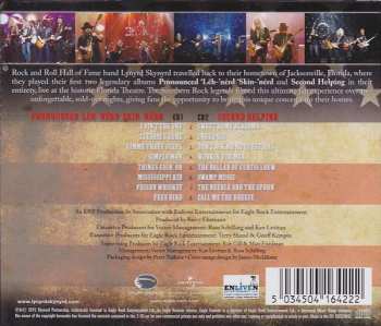 2CD Lynyrd Skynyrd: Pronounced 'Lĕh-'nérd 'Skin-'nérd & Second Helping  Live From Jacksonville At The Florida Theatre 21209
