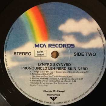 LP Lynyrd Skynyrd: (Pronounced 'Lĕh-'nérd 'Skin-'nérd) 28884