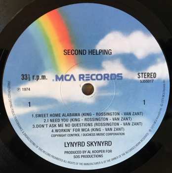 LP Lynyrd Skynyrd: Second Helping 31809