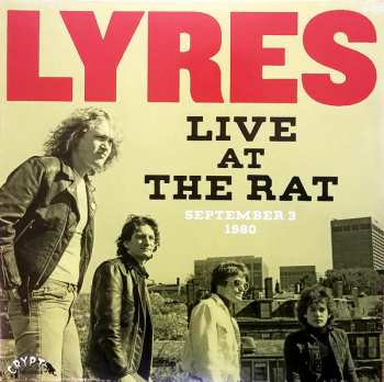 LP Lyres: Live At The Rat (September 3 1980) 68380