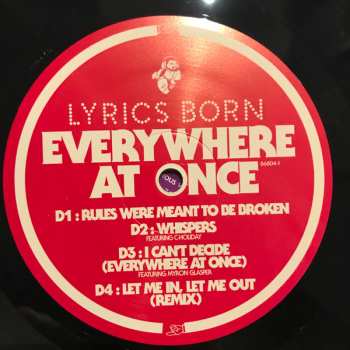 2LP Lyrics Born: Everywhere At Once