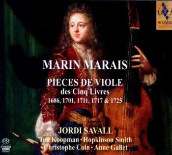 Box Set/5SACD Marin Marais: Pièces De Viole Des Cinq Livres (1686 - 1725) 454090