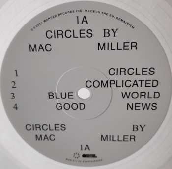 2LP Mac Miller: Circles CLR 371173