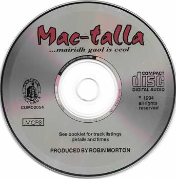 CD Mac-Talla: ...Mairidh Gaol Is Ceol - The Gaelic Song Tradition Of Scotland 350386