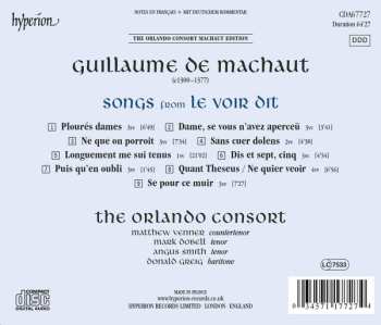 CD Guillaume de Machaut: Songs From Le Voir Dit 455762
