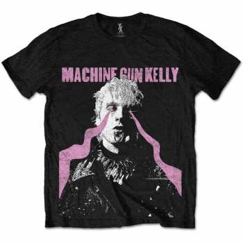 Merch Machine Gun Kelly: Machine Gun Kelly Unisex T-shirt: Laser Eye (back Print) (large) L
