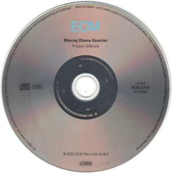 CD Maciej Obara Quartet: Frozen Silence 481446