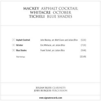 CD John Mackey: Asphalt Cocktail / October / Blue Shades 518000
