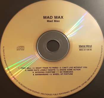 CD Mad Max: Mad Max LTD | NUM | DIGI 22400