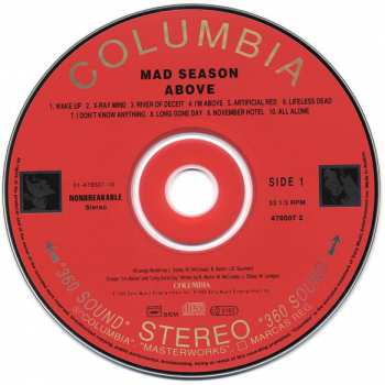 CD Mad Season: Above